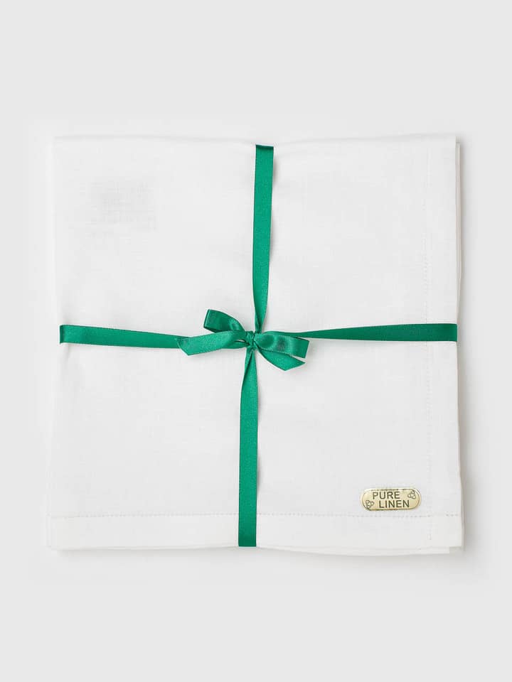 3 Pack Linen Handkerchiefs