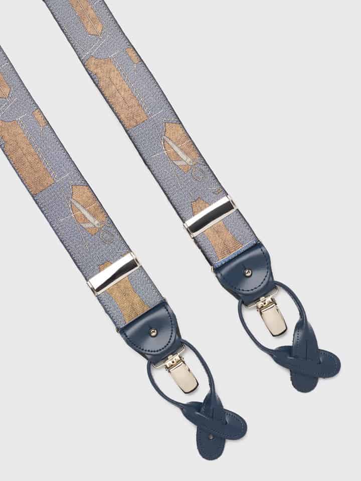 Cutting Pattern Limited Edition Suspenders Fasteners