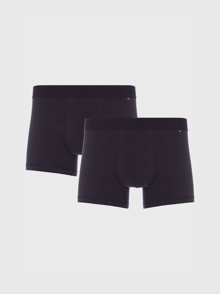 Navy HJ Hall Cotton Stretch Boxer Short Pack